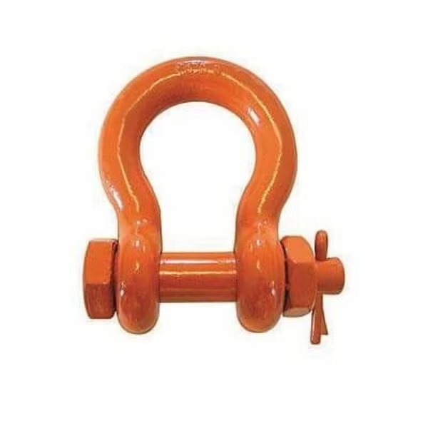 Anchor Shackle, Super Strong, 45 Ton, 58 In, 34 In Pin Dia, BoltNutCotter Pin, 241 In Inner, Cm, Mfr#: M851